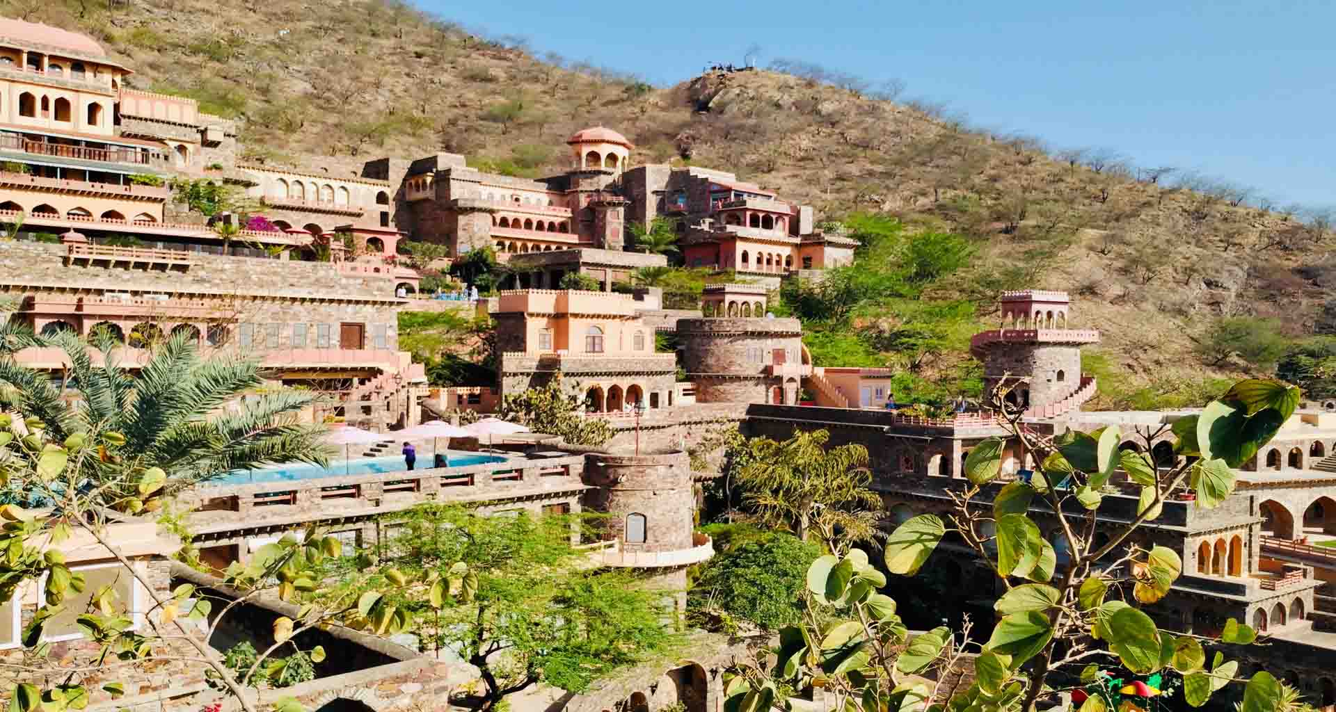 Citadel Rajasthan With Architectural Wonders And The Ganges 